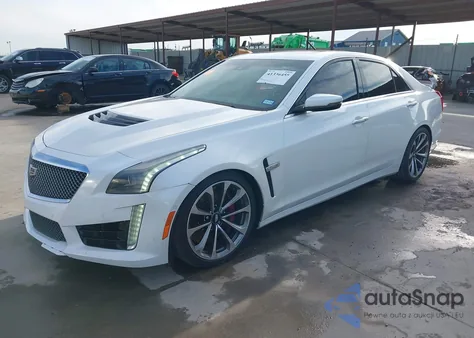 2017 Cadillac Cts-V из США, поврежденный, VIN 1G6A15S64H0137358